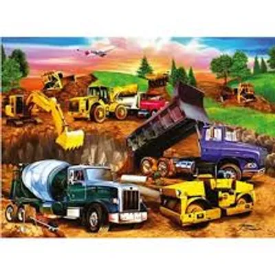 Construction  60pc Puzzle