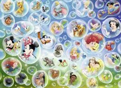 Disney Bubble Fun  150 pc Puzzle