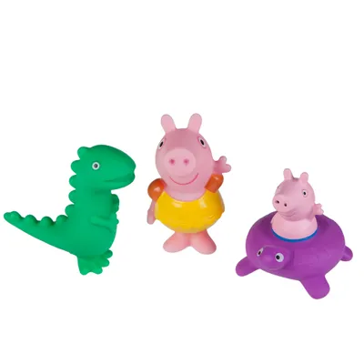 Peppa Pig - Bath Squirtees Set 3pk