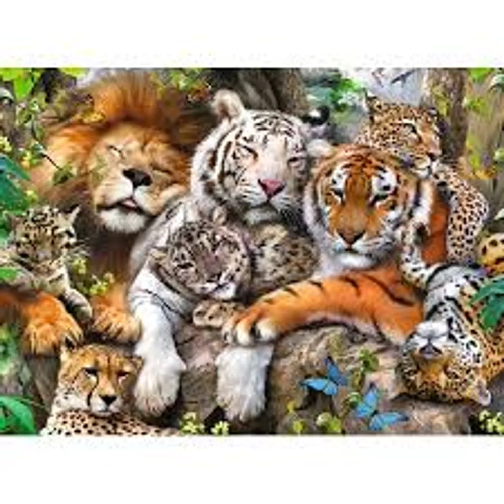 Big Cat Nap  200 pc Puzzle