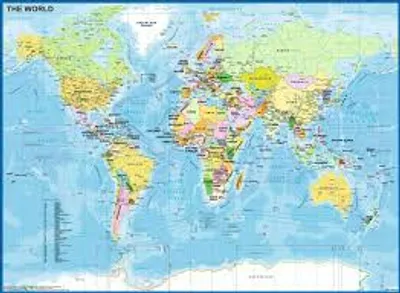 Map of the World  200 pc