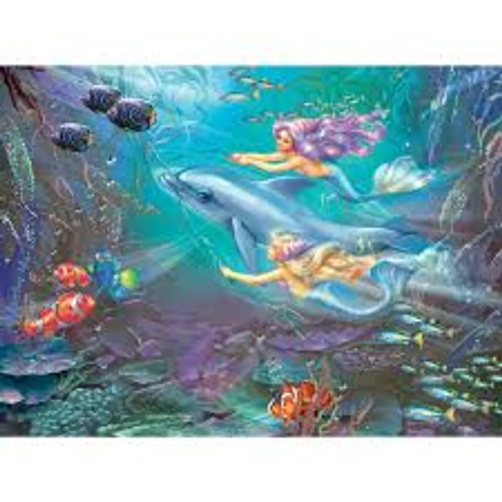 Glitter Little Mermaids  100 pc