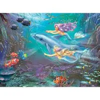 Glitter Little Mermaids  100 pc