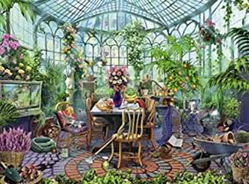 Greenhouse Morning  500 pc