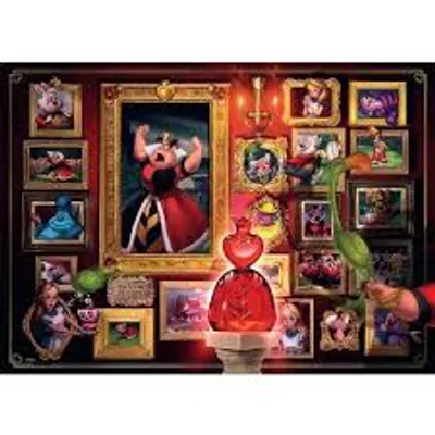 Disney - Villianous Queen of Hearts 1000 pc