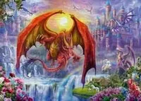 Dragon Kingdom - 1000 pc Puzzle