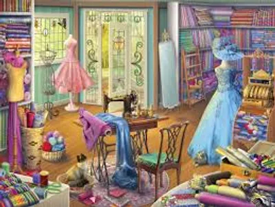 Seamstress Shop 1000 pc