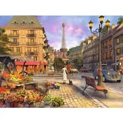 Vintage Paris Scene - 1500 pc