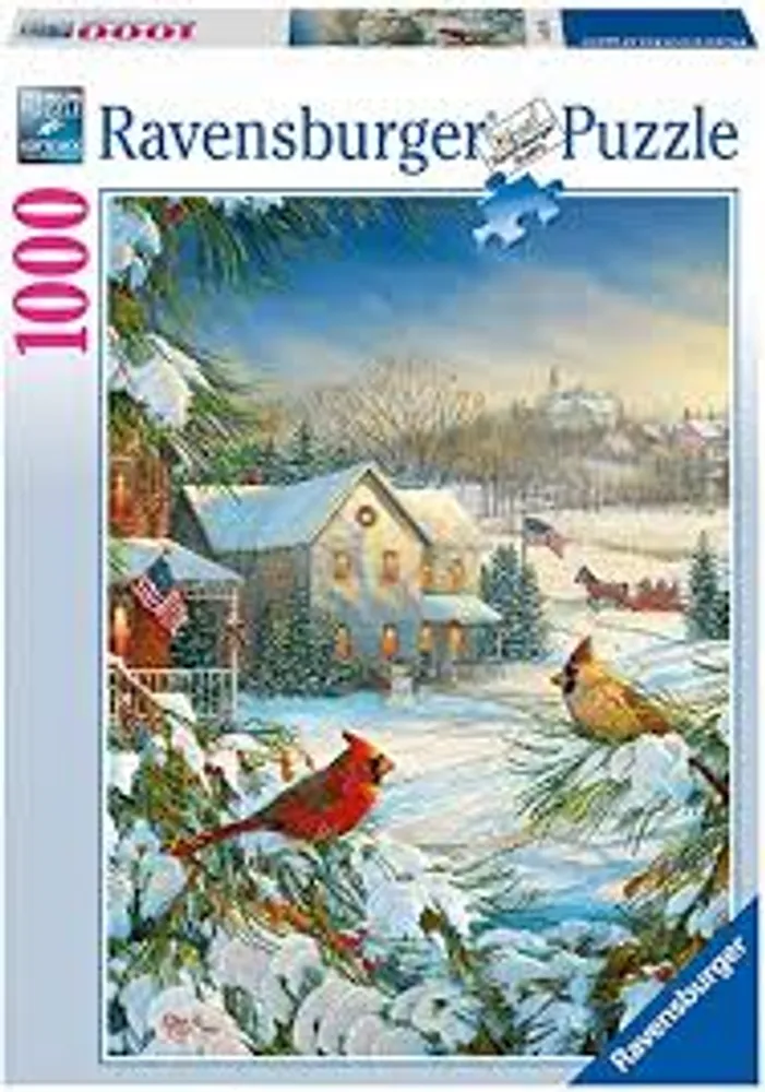 Winter Caridnals 1000 pc