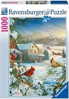 Winter Caridnals 1000 pc