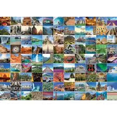99 Beautiful Places on Earth  1000 pc