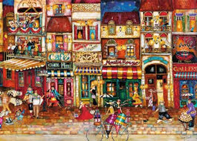 Streets of France  1000 pc