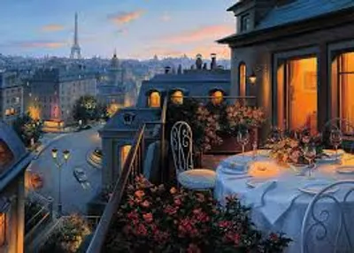 Paris Balcony 1000 pc