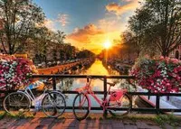 Bicycles in Amsterdam  1000 pc Puzzle