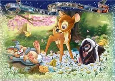 Disney Bambi 1000 pc Puzzle