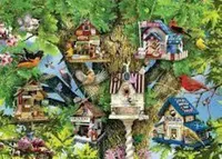 Bird Village  1000 pc