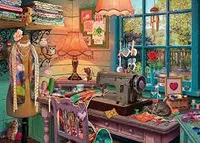 The Sewing Shed  1000 pc