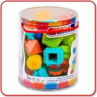 Bristle Blocks - 50 Piece Bucket Set