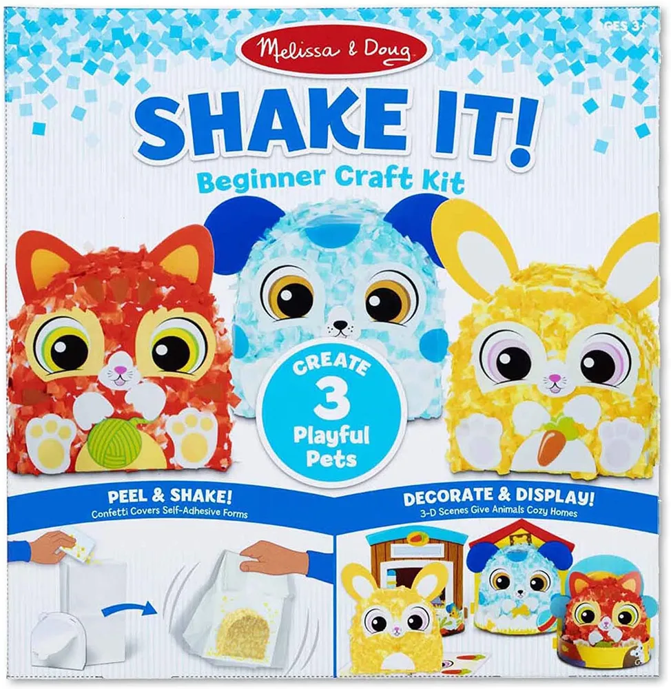 Shake it! - Beginner Craft Kit : Playful Pals