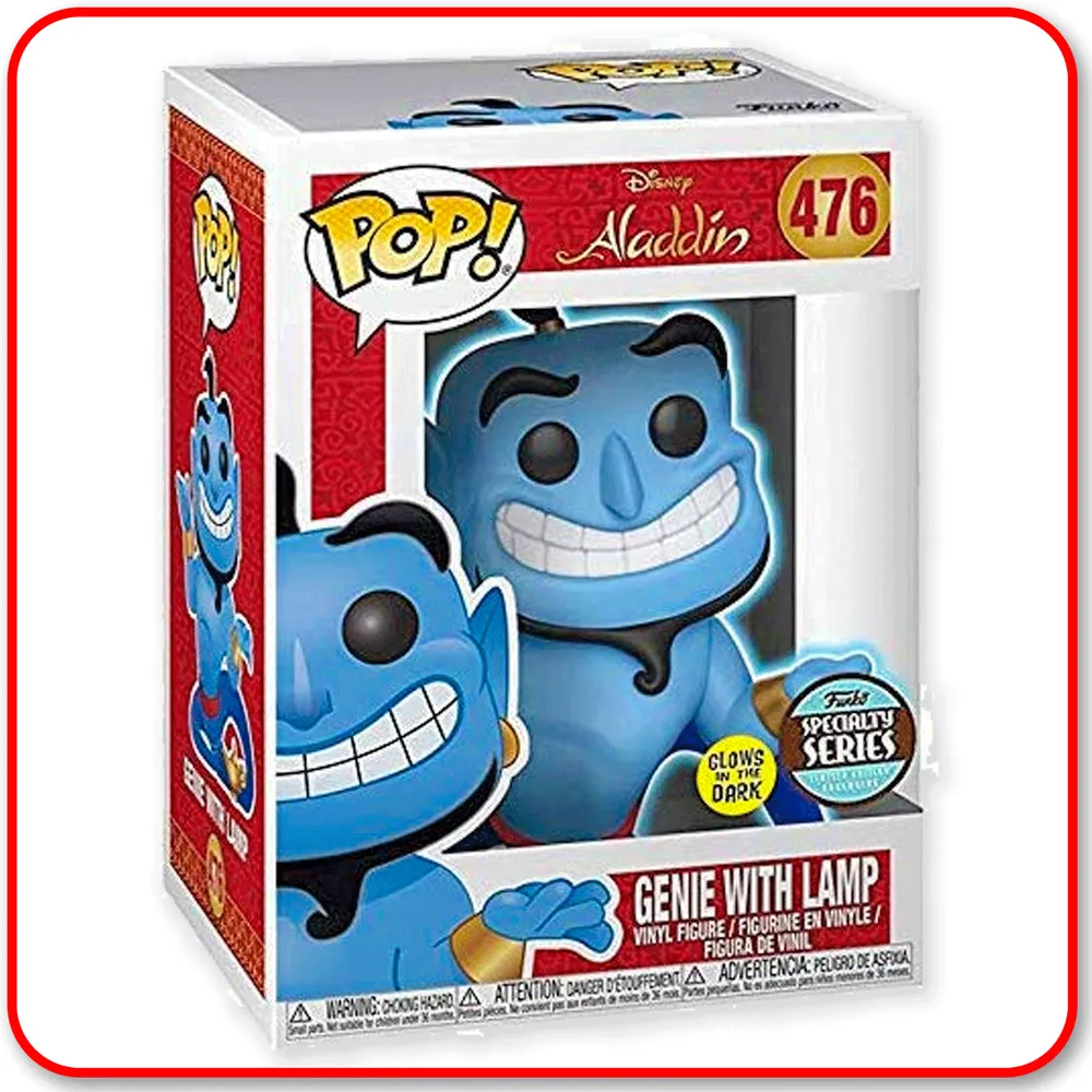 Funko POP! Funko - Disney Aladdin Genie with Lamp #476