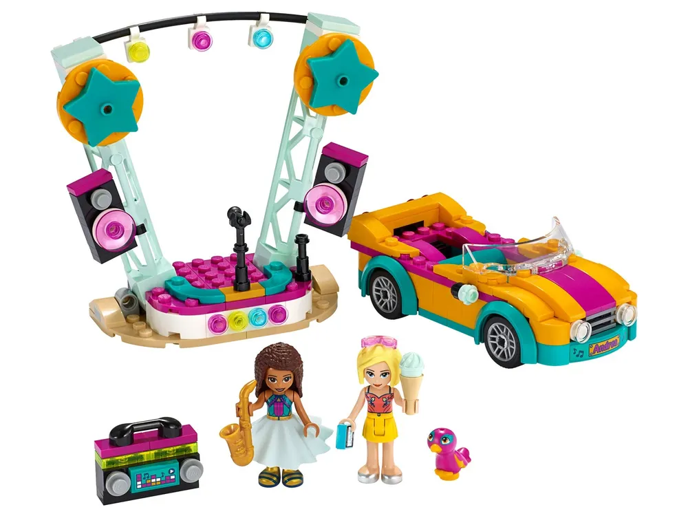 LEGO Friends - Andrea's Car & Stage
