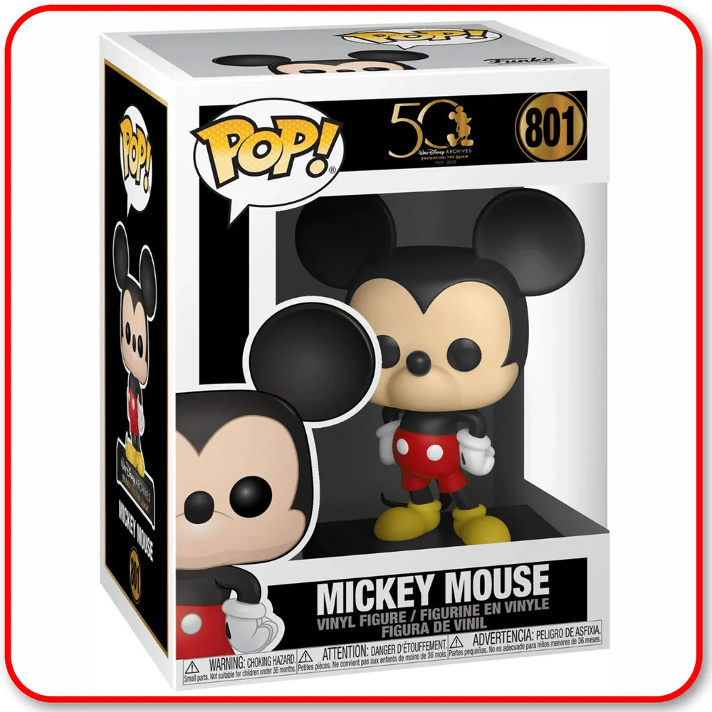 POP! Funko - Mickey Mouse (Preserving the Magic) #801