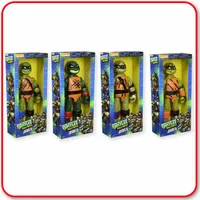 Teenage Mutant Ninja Turtles Totally Turtles Mutant X-Large 11” Action Figures (4 Pack) Leonardo, Michelangelo, Raphael & Donatello