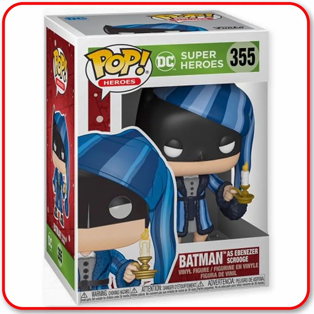 POP! Funko - DC HEROES HOLIDAY Batman as Ebenezer Scrooge Sweater #355