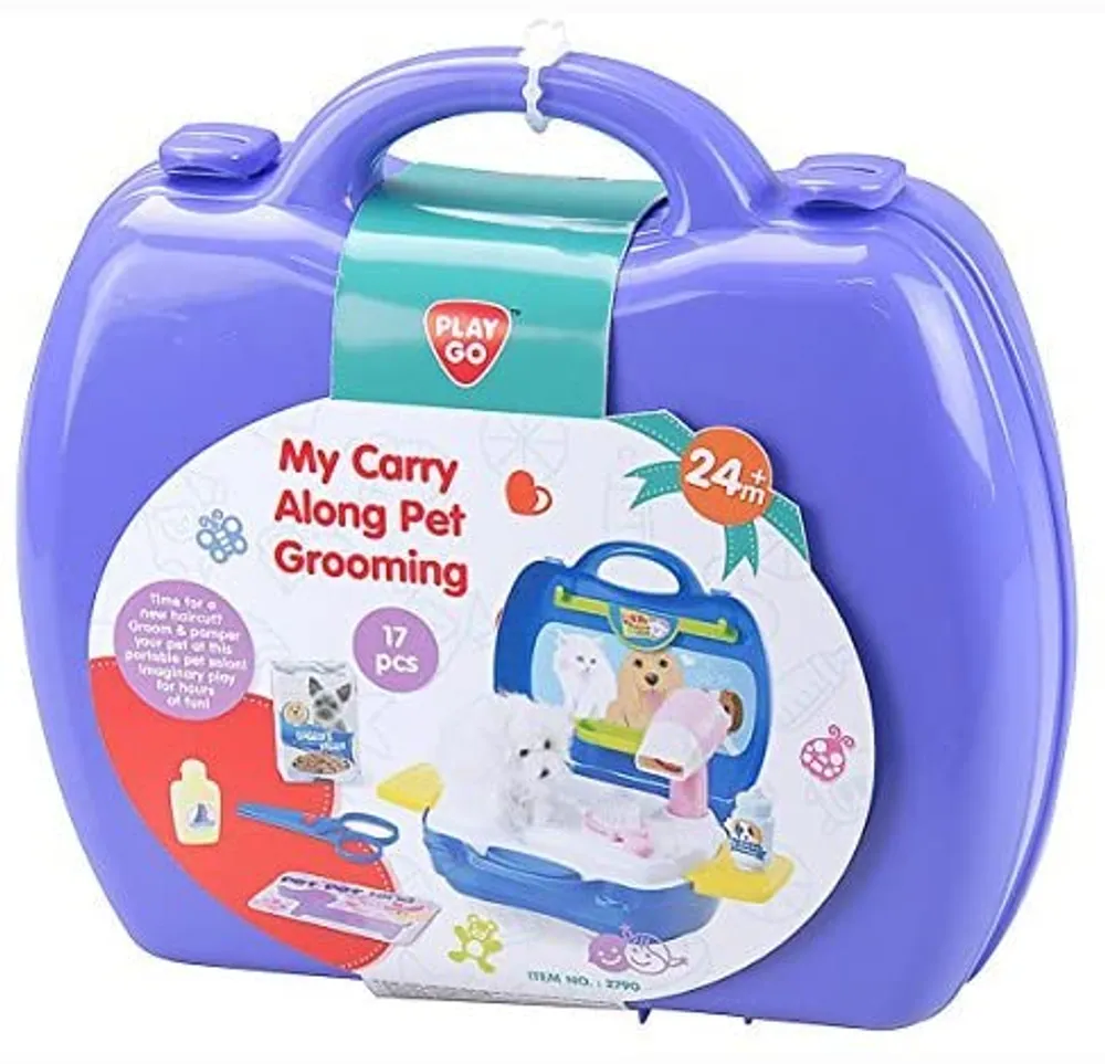 PLAYGO MY CARRY ALONG PET GROOMING