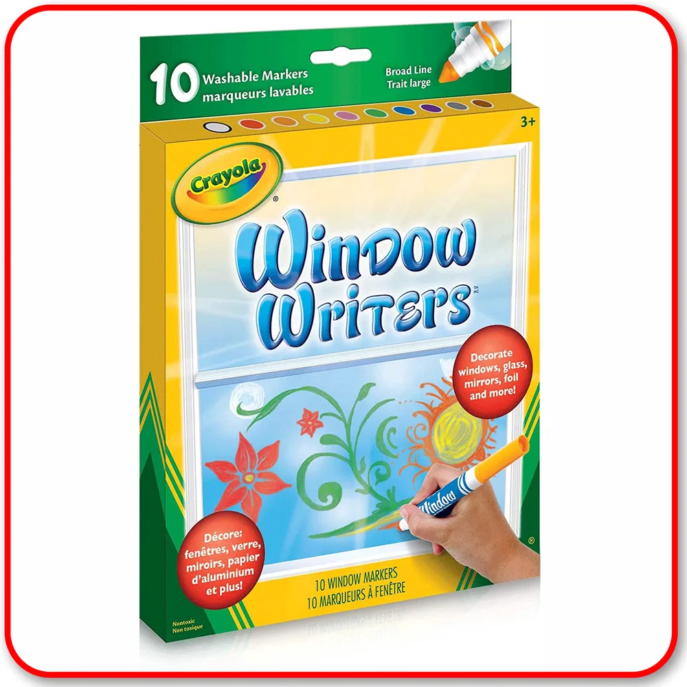 Markers - Window Writers 10 Pack