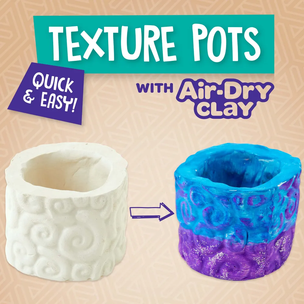 Crayola Craft Texture Pots Kit