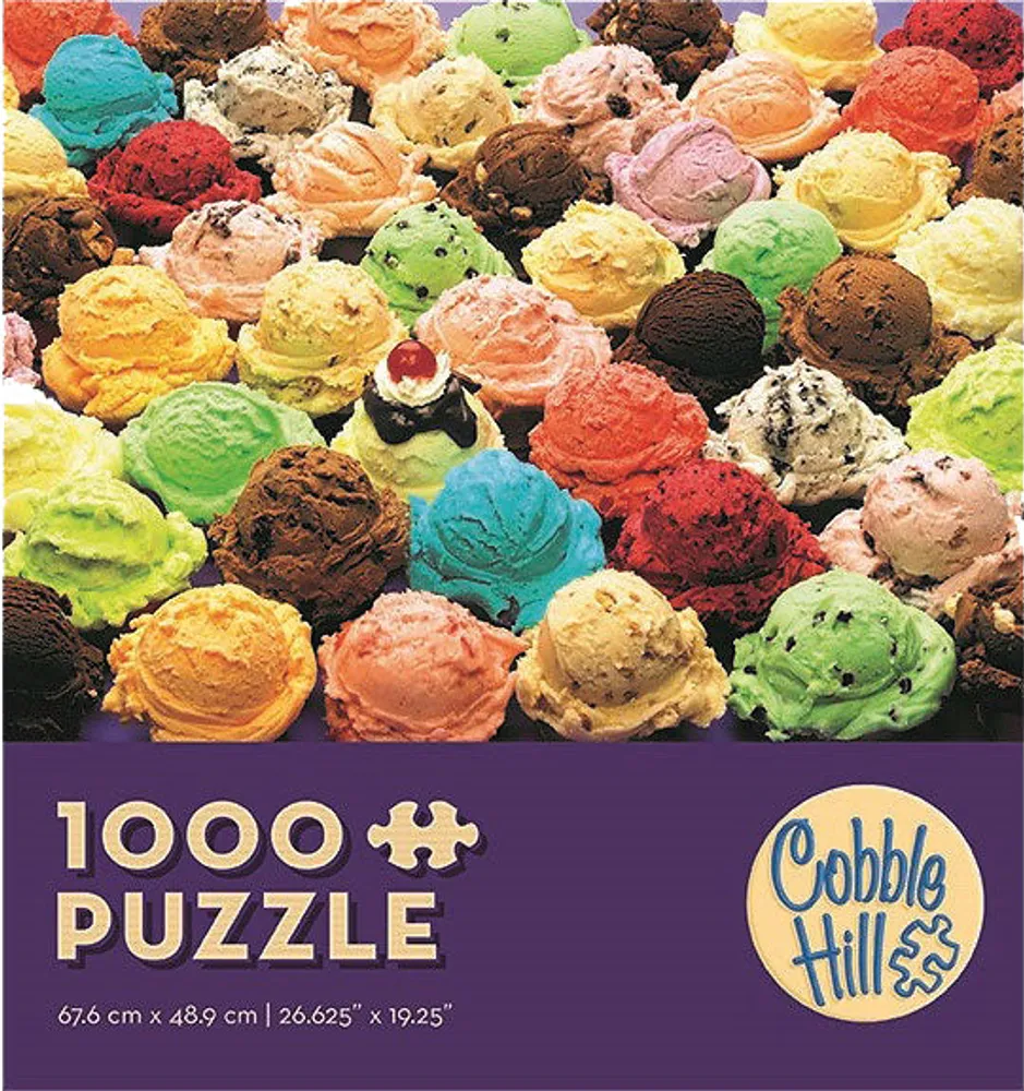 Ice Cream - Cobble Hill 1000pc Modular Puzzle