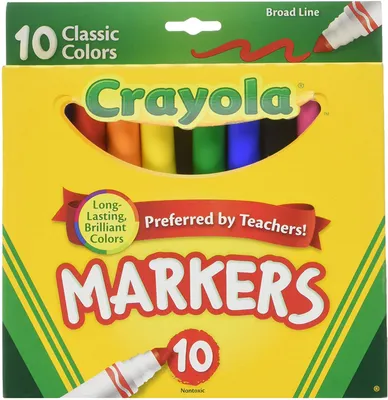 Classic Broadline Markers - 10 Pack