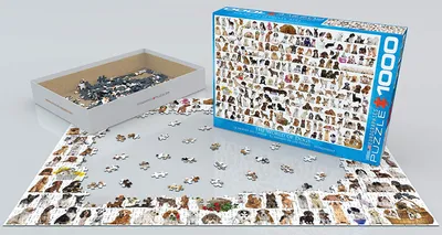 The World of Dogs - 1000pc Eurographics Puzzle