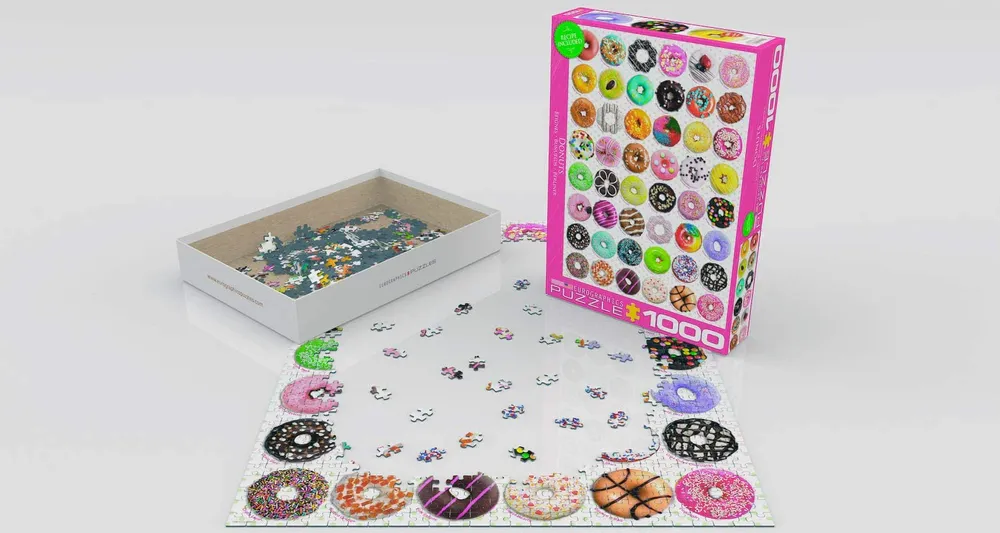 Donuts Tops - 1000pc Eurographics Puzzle