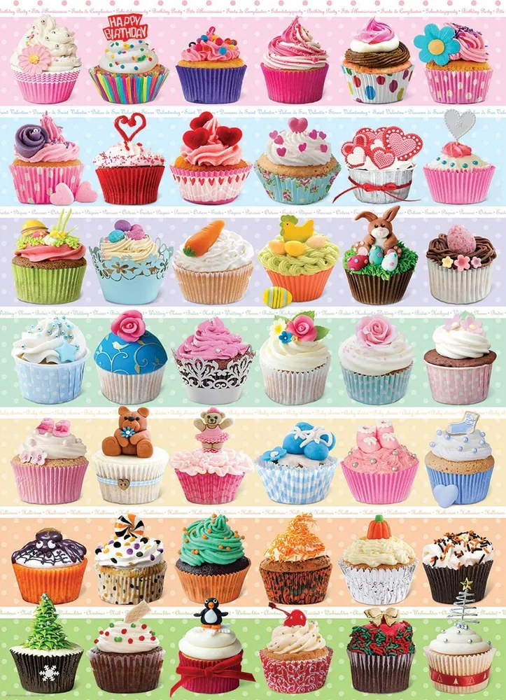 Cupcake Celebration - 1000pc Eurographics Puzzle