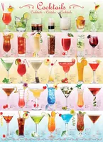 Cocktails - 1000pc Eurographics Puzzle