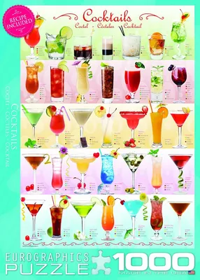 Cocktails - 1000pc Eurographics Puzzle