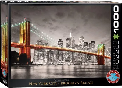 New York City, Brooklyn Bridge - 1000pc Eurographics Puzzle