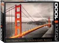 San Francisco, Golden Gate Bridge - 1000pc Eurographics Puzzle