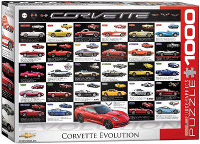 Corvette Evolution - 1000pc Eurographics Puzzle