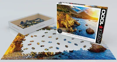 Sunset on the Pacific Coast - 1000pc Eurographics Puzzle