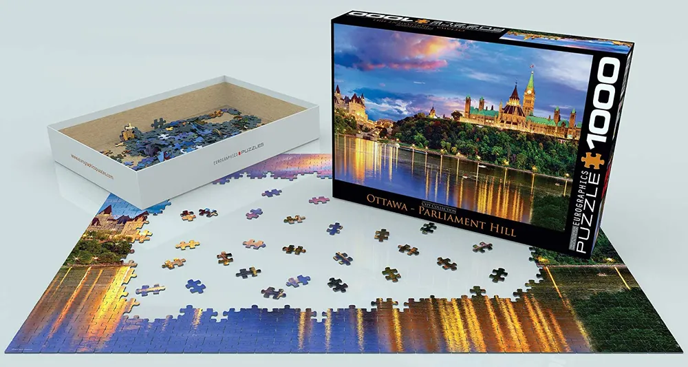 Ottawa, Parliament Hill - 1000pc Eurographics Puzzle