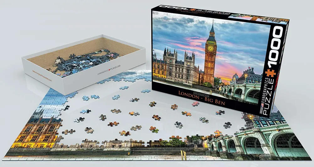 London, Big Ben - 1000pc Eurographics Puzzle
