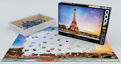 Paris, La Tour Eiffel - 1000pc Eurographics Puzzle