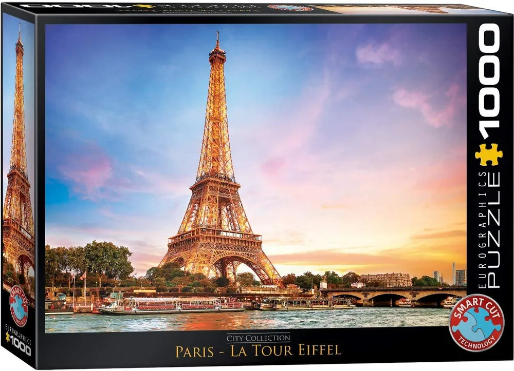 Paris, La Tour Eiffel - 1000pc Eurographics Puzzle