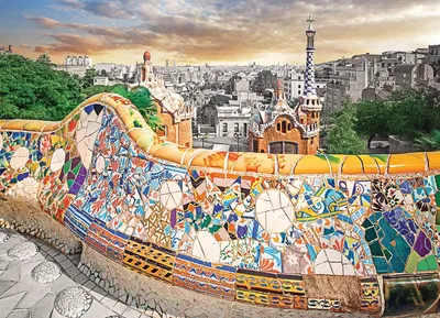 Barcelona Park Guell - 1000pc Eurographics Puzzle