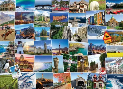 GLOBETROTTER : Canada - 1000pc Eurographics Puzzle