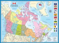 Map of Canada - 1000pc Eurographics Puzzle