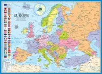 Map of Europe - 1000pc Eurographics Puzzle